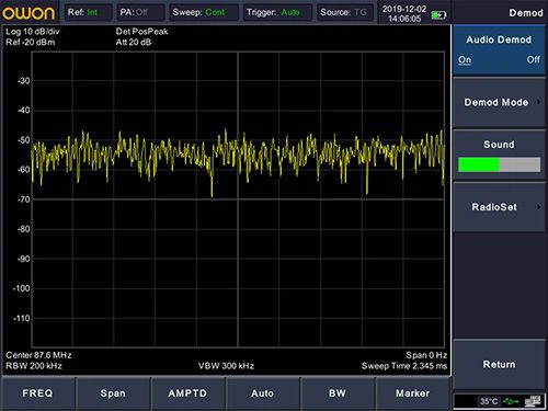 audio demodulation