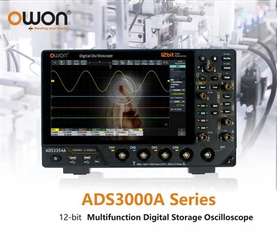 ADS3000A Series 12 Bits Multifunction Digital Oscilloscope