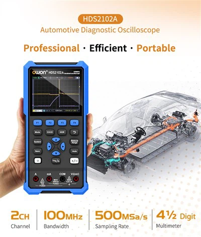 HDS2102A Automotive Diagnostic Oscilloscope