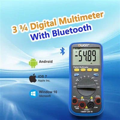 OWON BD Series 3 ¾ Digital Multimeter With Bluetooth